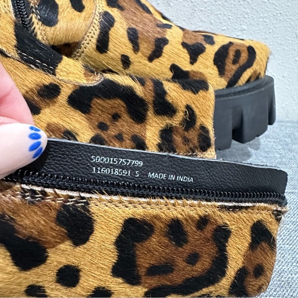 ASOS Leopard Print Platform Boots - Picture 9 of 14